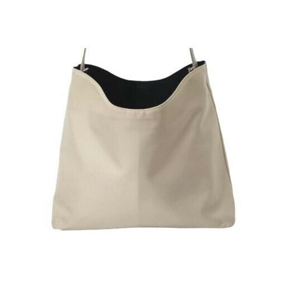 Givenchy Nylon Hobo Shoulder Bag Beige Tan Logo - Picture 3 of 8